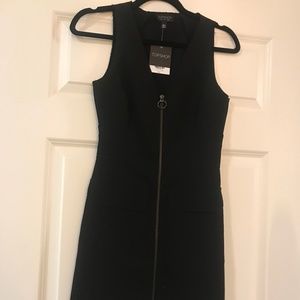 Topshop Black Bodycon Dress